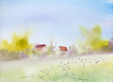 Bahar peyzaj alanı olan