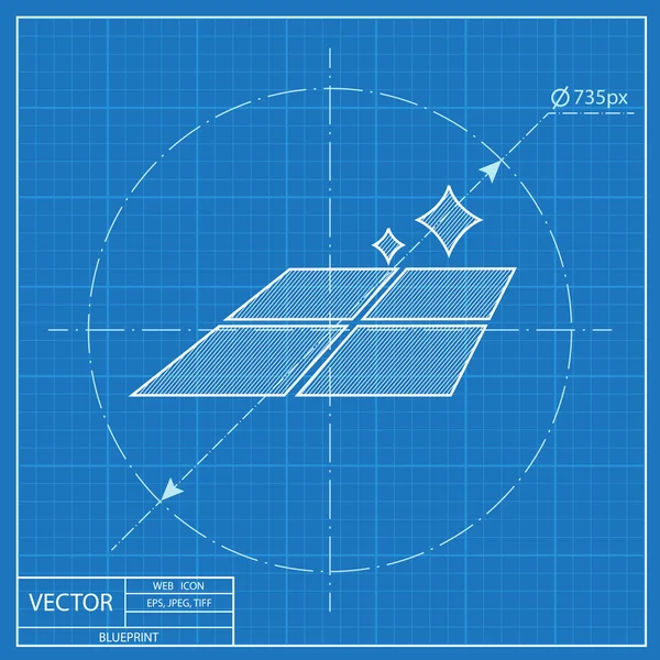 Ilustración baldosas de cerámica. Suelo de baldosas vector icono de plano — Vector de stock