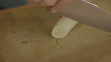 Ezme muz parçalar halinde Yapıştır