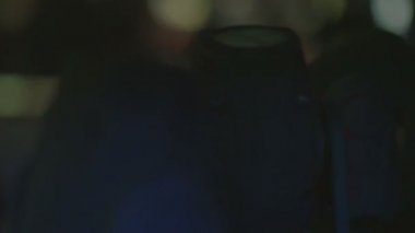 Bir gece kulübünde hafif müzik ekipman