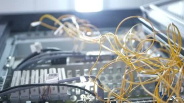 Bir İnternet kablosu kurulumu