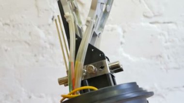 Bir İnternet kablosu kurulumu