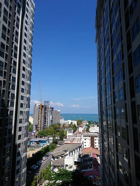 açık mavi gökyüzü en iyi Pattaya bakış açısıyla