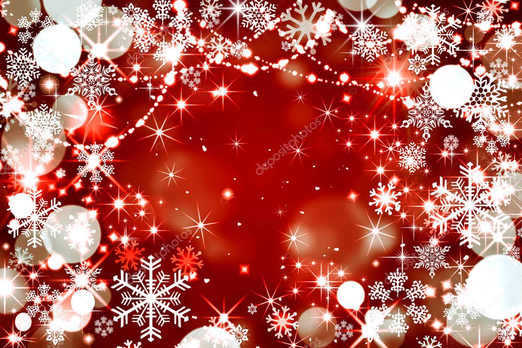 Abstract, background, beautiful winter bokeh background, bright, background, map, holiday, Christmas, decoration, design, gift, sparkle, gold, greeting, happy, holiday, illustration, cheerful, new, new year, ornament, red, ribbon, season, snowflake, 