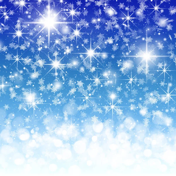 Abstract Background Background Blue Blue Christmas Background Spot Bright Celebrate — 图库照片