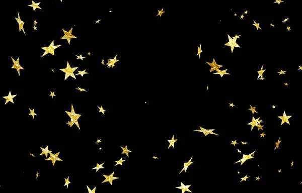La lluvia dorada de las estrellas sobre el fondo negro fotos de stock,  imágenes de La lluvia dorada de las estrellas sobre el fondo negro sin  royalties | Depositphotos