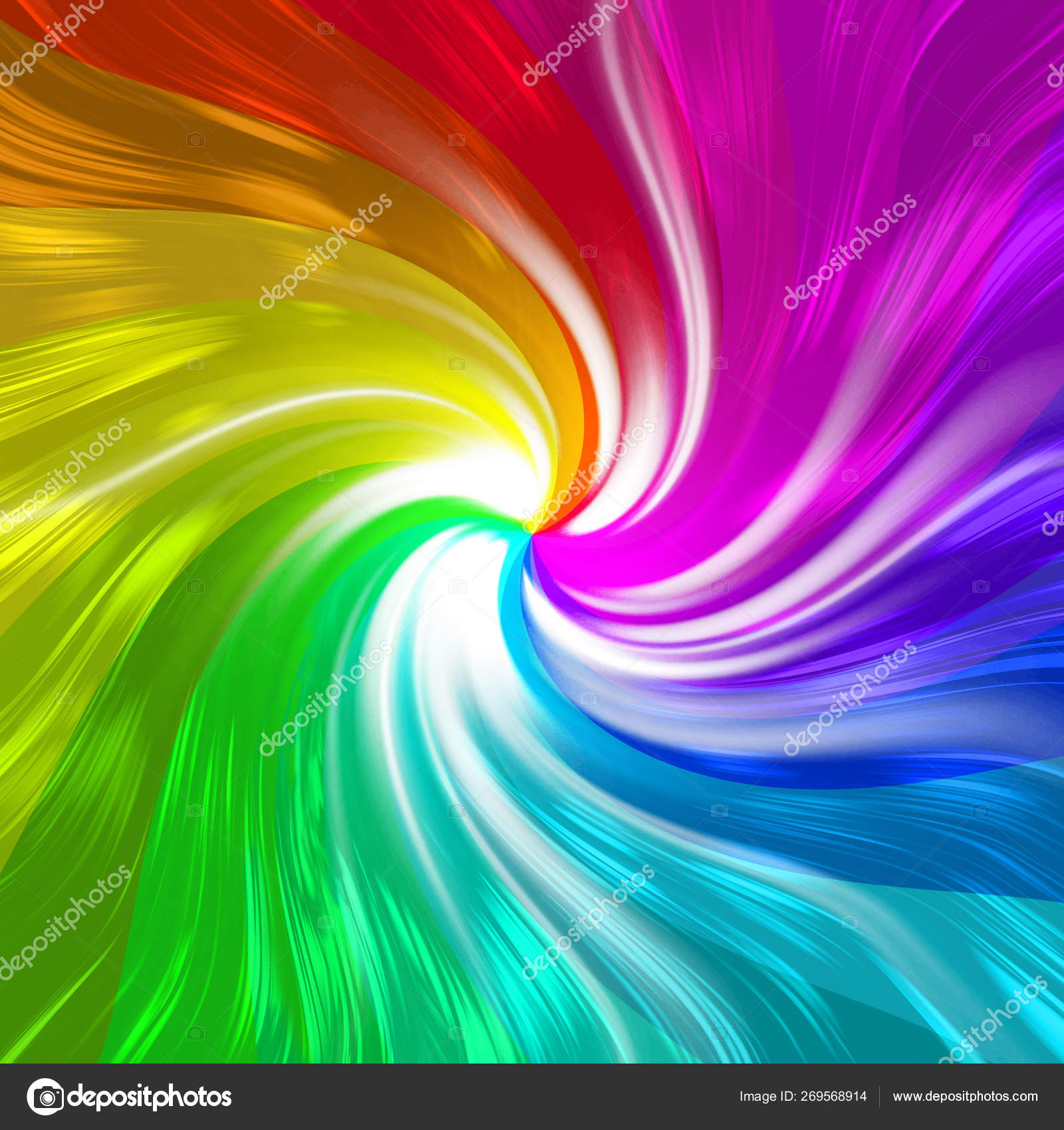 Abstract Multicolor Background Whirlpool Rainbow Colors Bright D Stock Photo Image By C Vamariyav