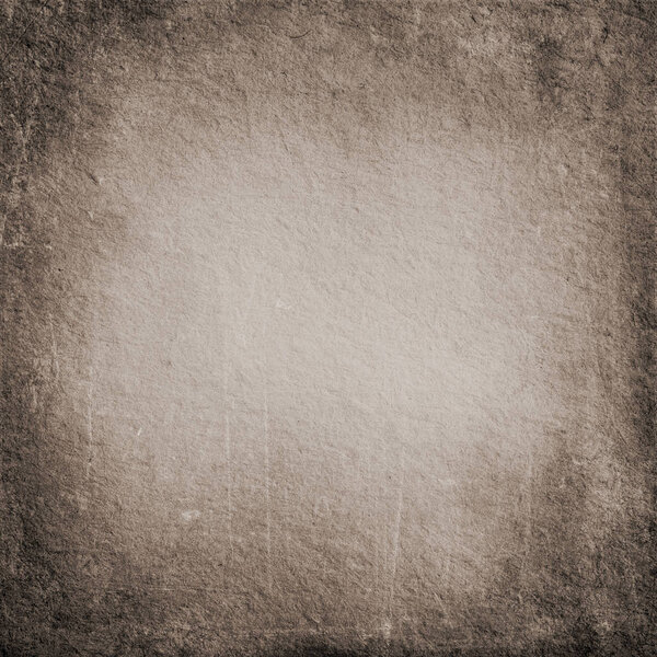 Brown grunge background, paper texture, stains, scratches, rough