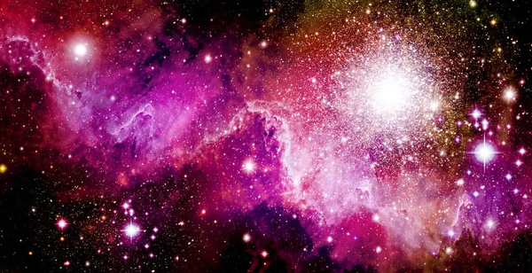 Outer space, universe, nebula, bright,constellation, star Shine, — Stock Photo, Image