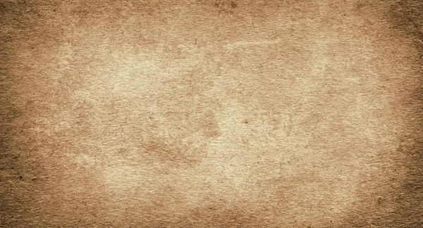 旧的棕色复古纸 粗布背景 粗糙的纸纹理 空的文字空间 — 图库照片
