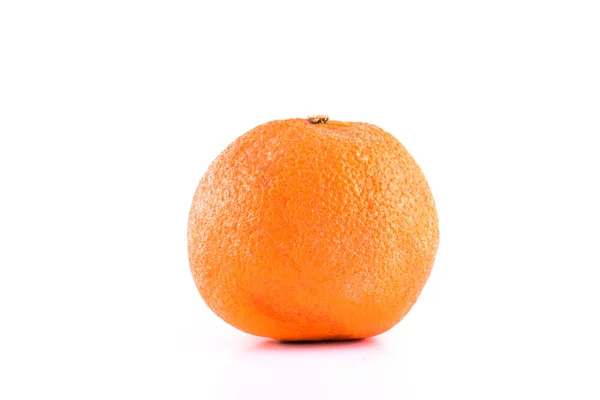Rothadt narancs elszigetelt fehér — Stock Fotó