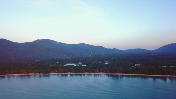 Vista di Koh Samui in Thailandia dal cielo — Video Stock
