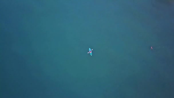 Естакади моря і човен Таїланду — стокове відео