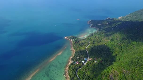 Survol d'une île en Thaïlande — Video