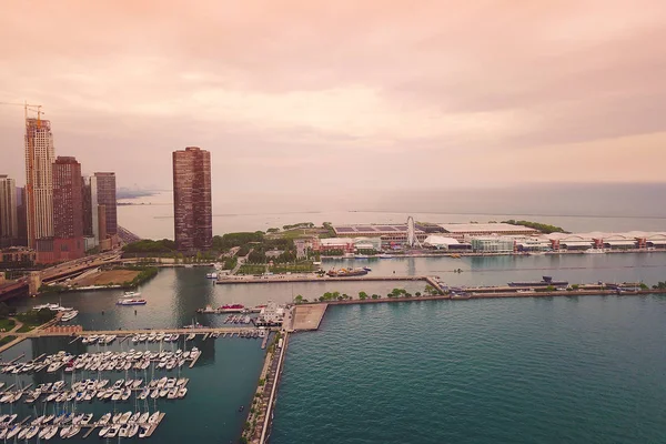 View of Chicago lake — Stock Photo, Image