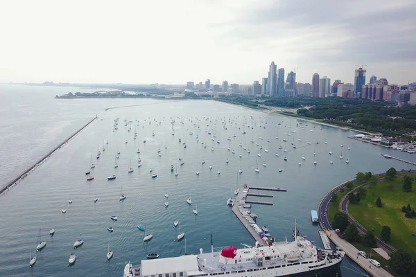 View of Chicago lake — Stock Photo, Image