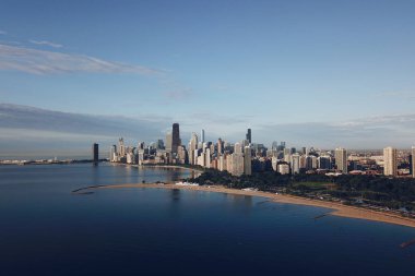 Şehir görünümünü Chicago