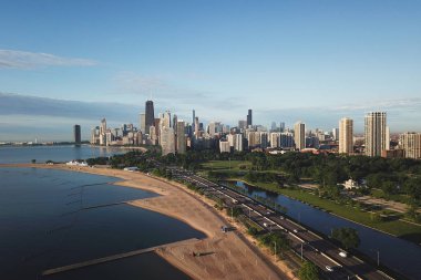 Şehir görünümünü Chicago