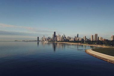 Şehir görünümünü Chicago