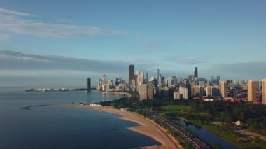 Şehir görünümünü Chicago