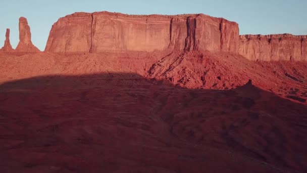 Видом на Monument Valley — стокове відео