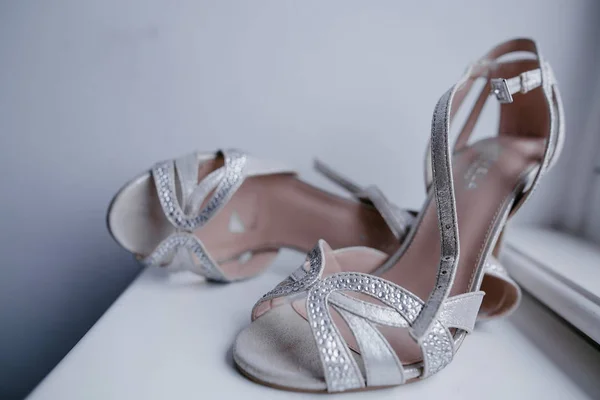 Обувь подружки невесты hd — стоковое фото