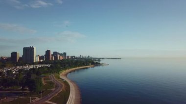 Şehir görünümünü Chicago