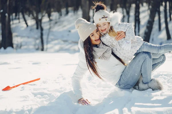 Maman et fille — Photo