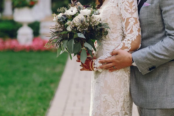 Élégant mariage indien — Photo