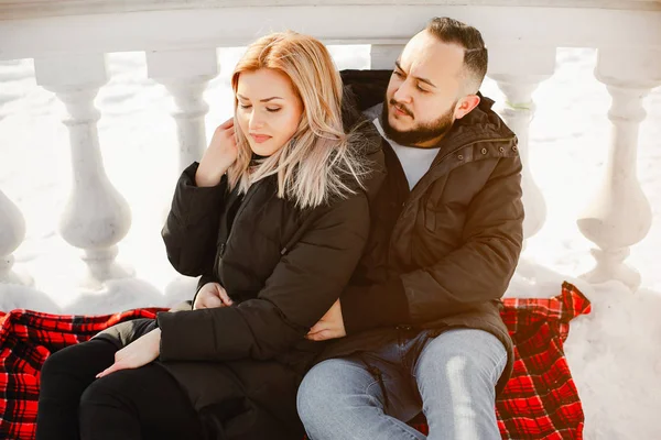 Hombre y mujer — Foto de Stock