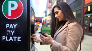 park metre park için ödeme kız