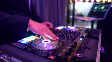 dj mixer Close-Up