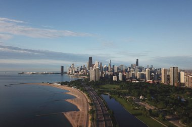 Şehir görünümünü Chicago