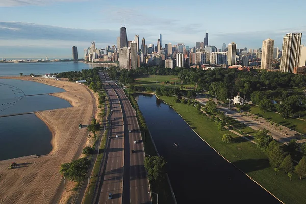 View of downtown Chicago — Stock Photo, Image