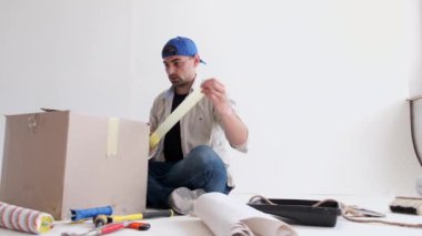 adam bir hareket için kutuları kayıt