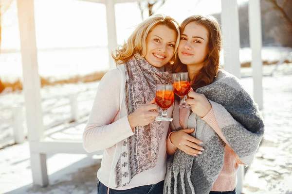 Madre witn figlia — Foto Stock