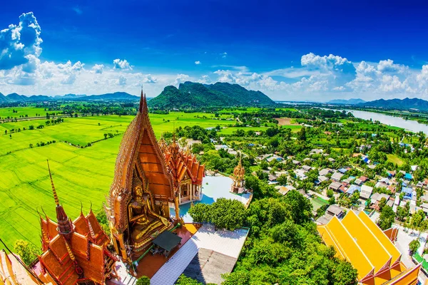 Tiger Cave Temple Wat Tham Sua Kanchanaburi Thajsko Krásný Den — Stock fotografie