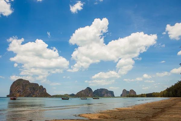 Pakmeng beach in the southern of Thailand. — Stock Photo, Image