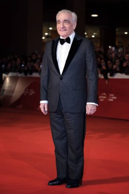 Roma, İtalya. 22 Ekim, 2018: yönetmen Martin Scorsese, yaşam boyu başarı ödülü, katılır Roma Film Festivali 2018 Auditorium Parco Della Musica, kırmızı halı. 