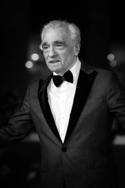 Roma, İtalya. 22 Ekim, 2018: yönetmen Martin Scorsese, yaşam boyu başarı ödülü, katılır Roma Film Festivali 2018 Auditorium Parco Della Musica, kırmızı halı. 