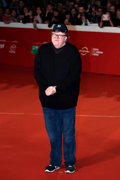 Rom Italien Okt 2018 Michael Moore Auf Dem Roten Teppich — Stockfoto