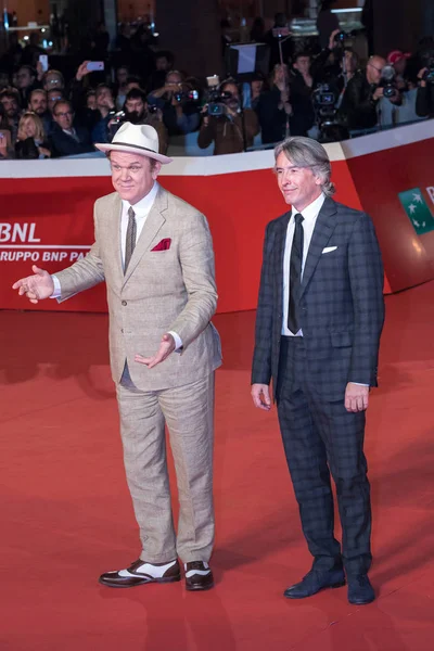 Rom Italien Oktober 2018 John Reilly Och Steve Coogan Röda — Stockfoto