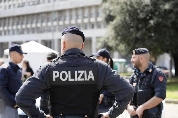 Oslavy pro 167 výročí italské policie, Wi — Stock fotografie