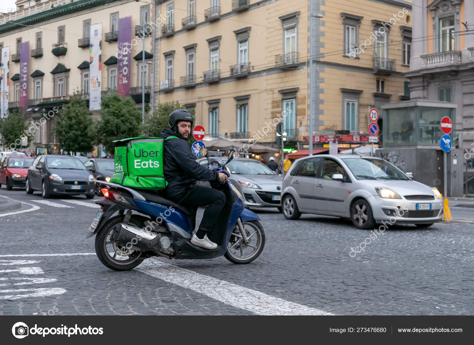motorcycle uber eats