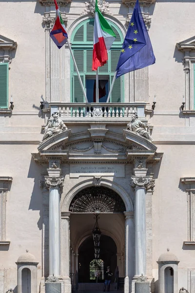 Palazzo del Quirinale, ingresso — Foto Stock