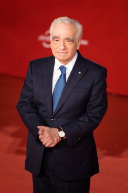 Martin Scorsese 14. Roma Film Festivali 'nin kırmızı halısında