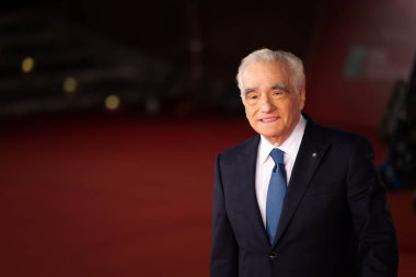Martin Scorsese 14. Roma Film Festivali 'nin kırmızı halısında
