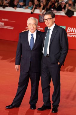 Martin Scorsese ve Antonio Monda kırmızı halıda