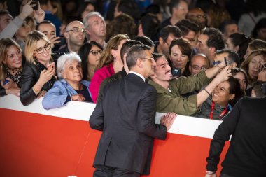 Michael Engler, Rom 'un 14. baskısının kırmızı halısında.