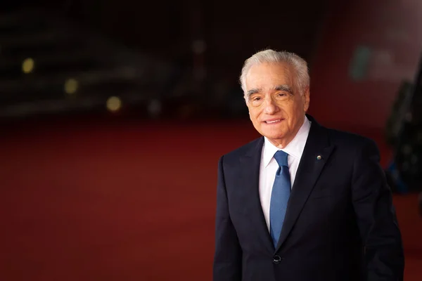 Martin Scorsese durante la alfombra roja del XIV Festival de Cine de Roma — Foto de Stock
